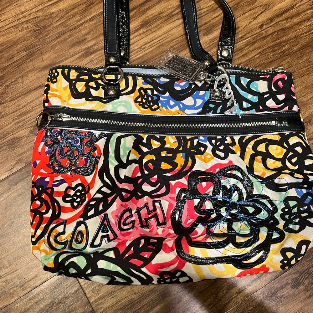 Colorful Coach Purse